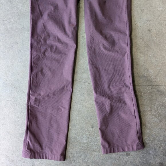 Lululemon Men's Purple Technical Chino Pants size 30 - Picture 3 of 7